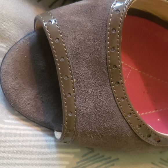 Gray Kate Spade open toed sandals - Picture 8 of 8